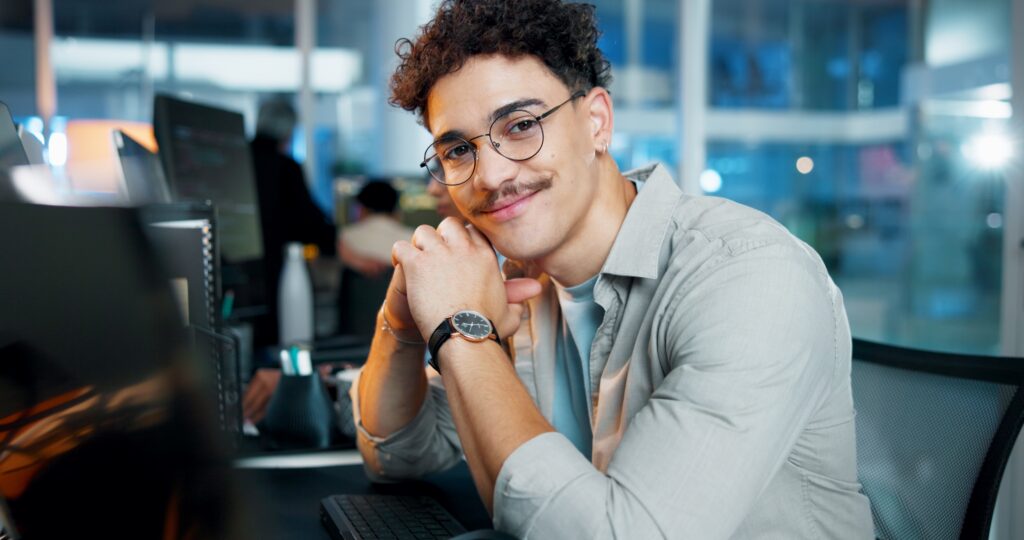 Programmierer am PC